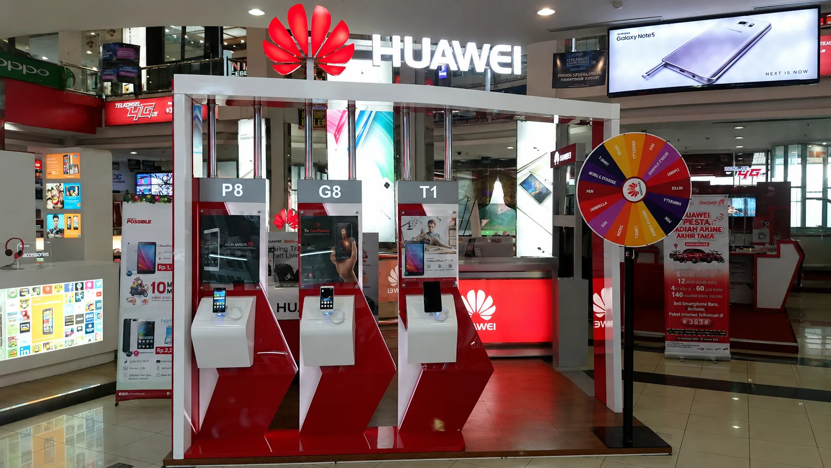 Huawei Mall Exhibition Booth